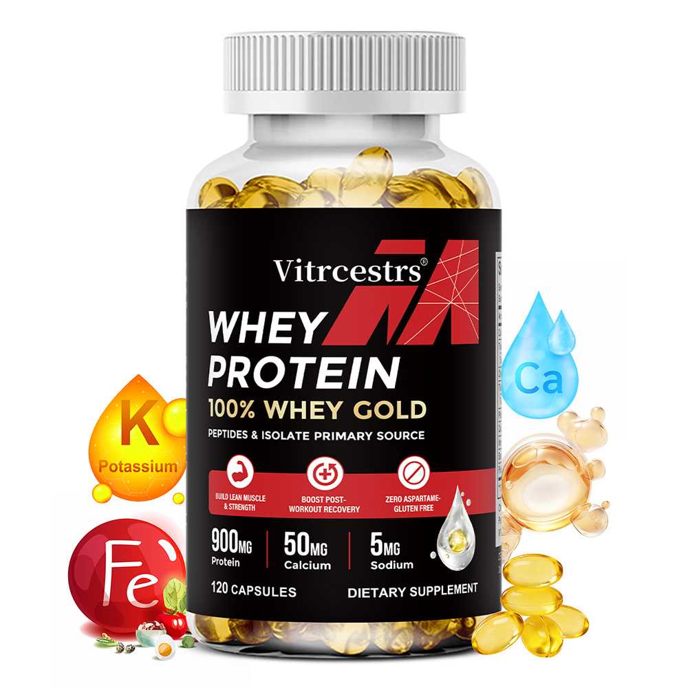 Whey Protein Isolate - Peynir altı suyu proteini konsantresi kapsülleri