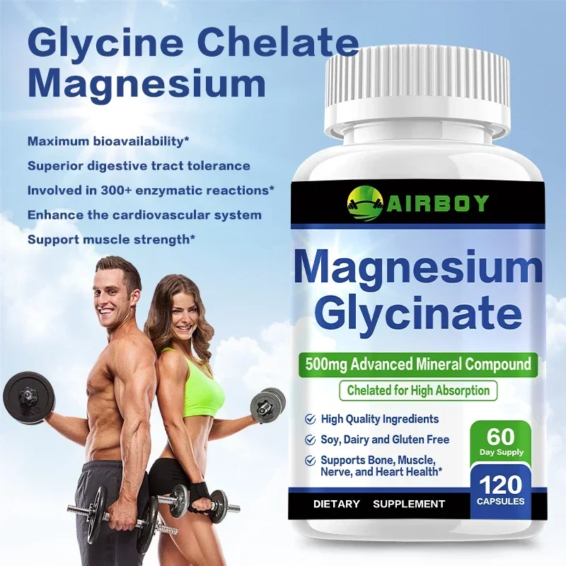 Whey Protein Isolate - Magnezyum Glisinat 500mg - Kas Gevşemesine,