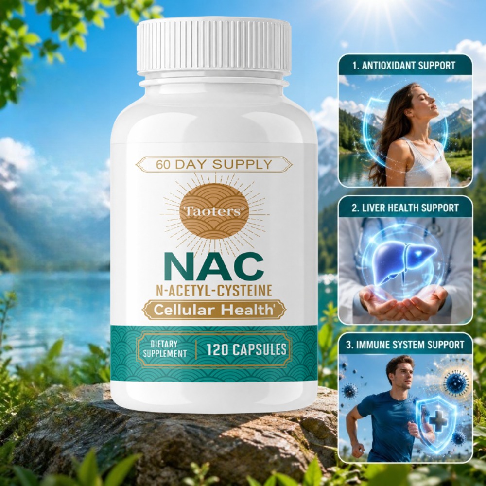 Nac N Acetyl Cysteine - NAC N-Asetil-Sistein Kapsülleri - Hücre Sağlığını