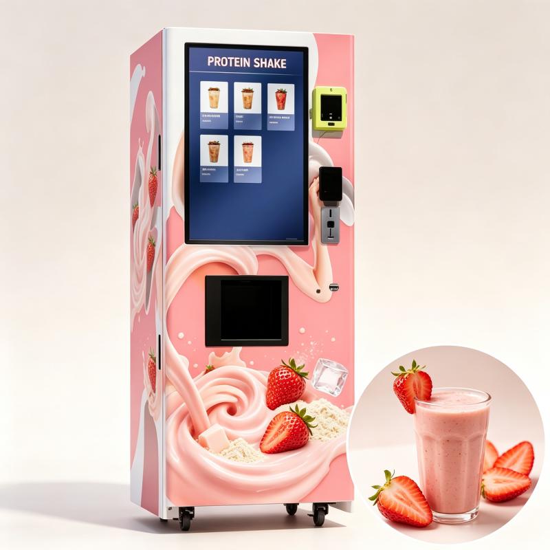 Ticari Protein Shake Otomatı O - Nutrition Fitness Center incelemesi ve fiyatı
