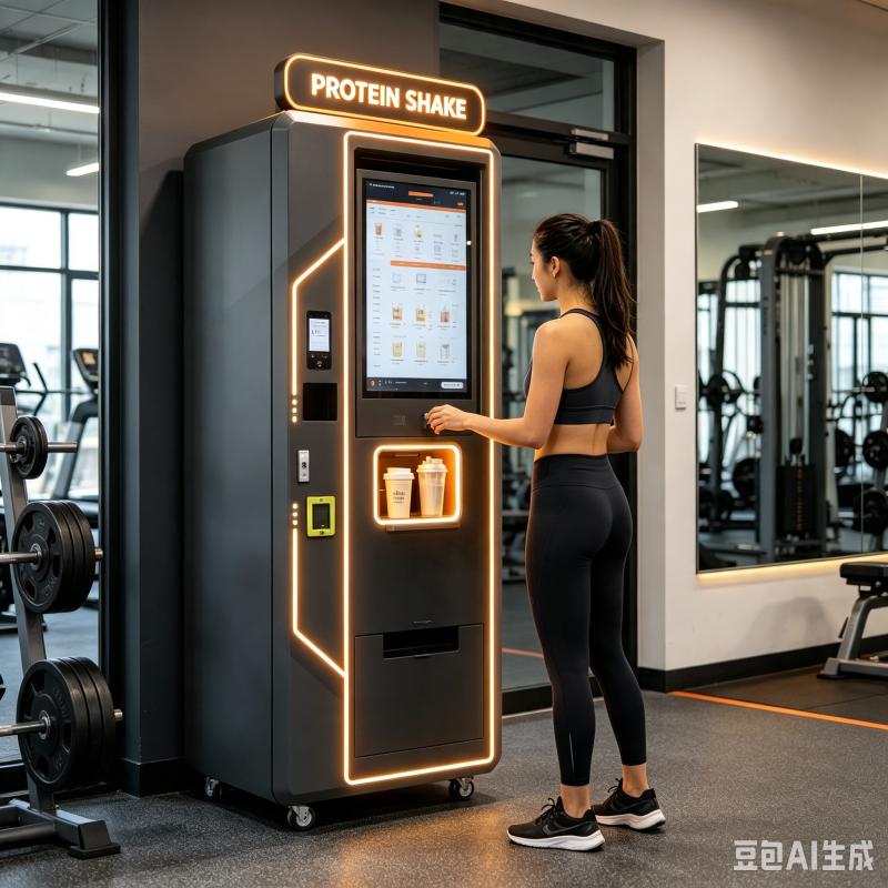 Otomatik Protein Shake Otomatı - Nutrition Fitness Center incelemesi ve fiyatı